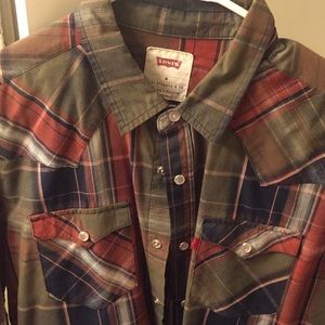 Long sleeve but town down shirt